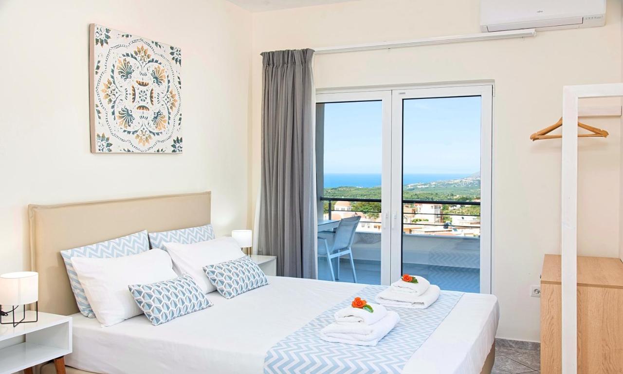 Villa Di Giorgio Heated Pool Kournas Экстерьер фото